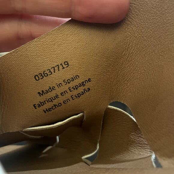 Free People Sun Valley Sandals Sienna White Leather Women's Size EU 38.5 - Picture 7 of 7